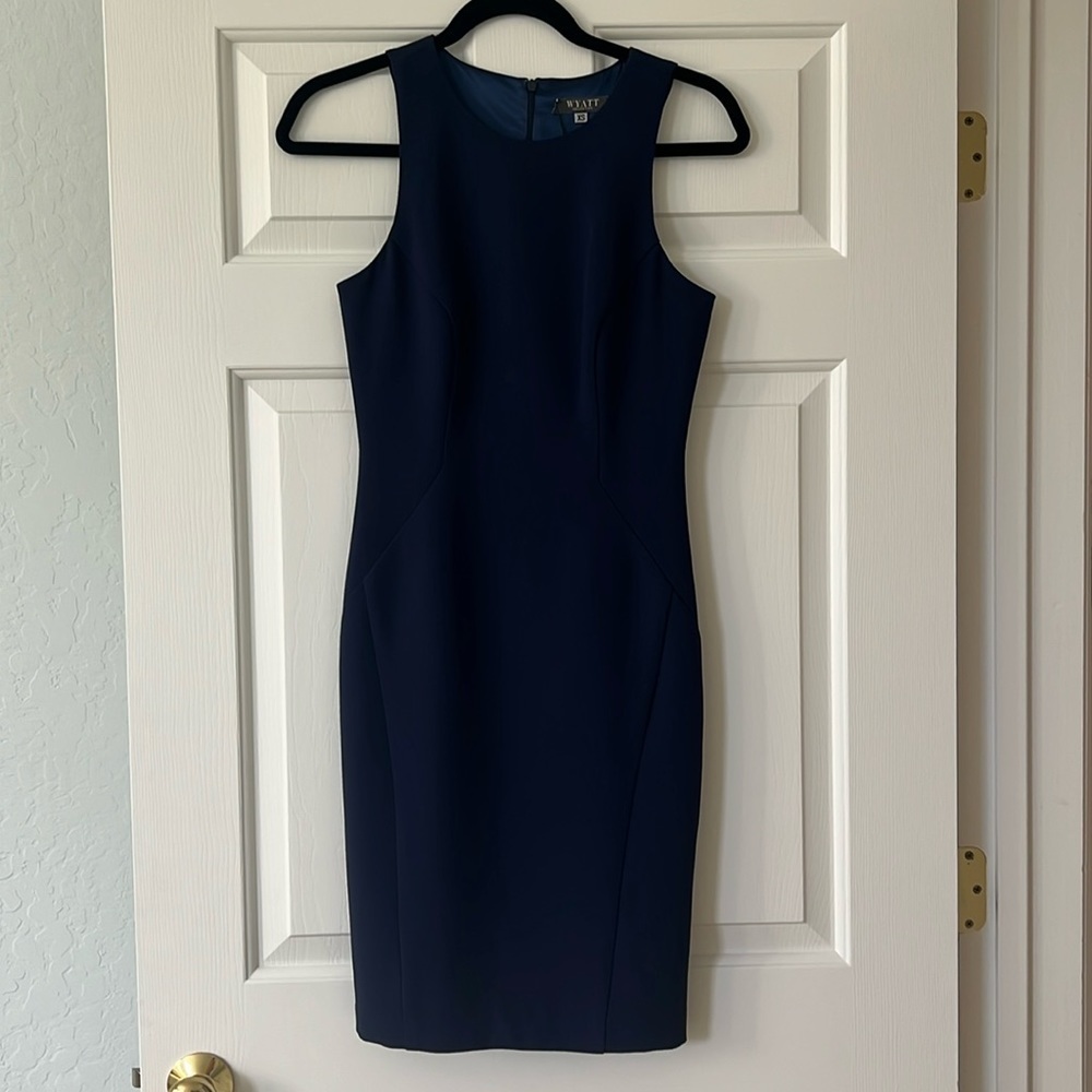 Wyatt Collection navy dress
